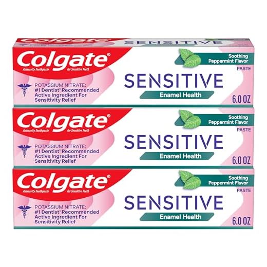 Colgate Sensitive Toothpaste with Whitening, Prevent and Repair, 6 Ounce, 3 Pack