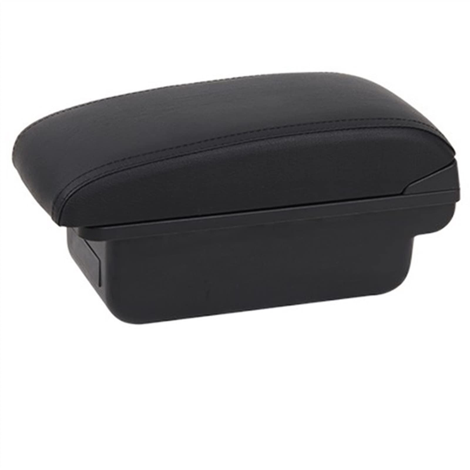 For Hyundai For Solaris 2013 2014 2015 2016 Armrest Box Car Armrest Box Interior Retrofit USB Ashtray(B1-black black NOusb)