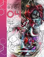 Just Art Coloring book Vol 4: Featuring notes on color theory (Just Art Coloring Book Chronicles) B0CWV9KK2K Book Cover