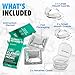 TheSleepGuard Mouth Guard for Clenching Teeth at Night [Pack of 4, Small & Large Sizes] – Custom Night Guards for Teeth Grinding – Nighttime Protection During Sleep for Men and Women