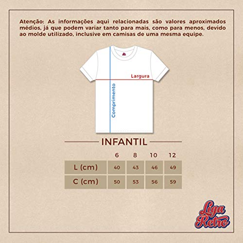 Camisa Polo Brasil Liga Retrô Infantil Amarela 6 3 Camisa Polo Brasil Liga Retrô Infantil Amarela 6 - Imagem 3