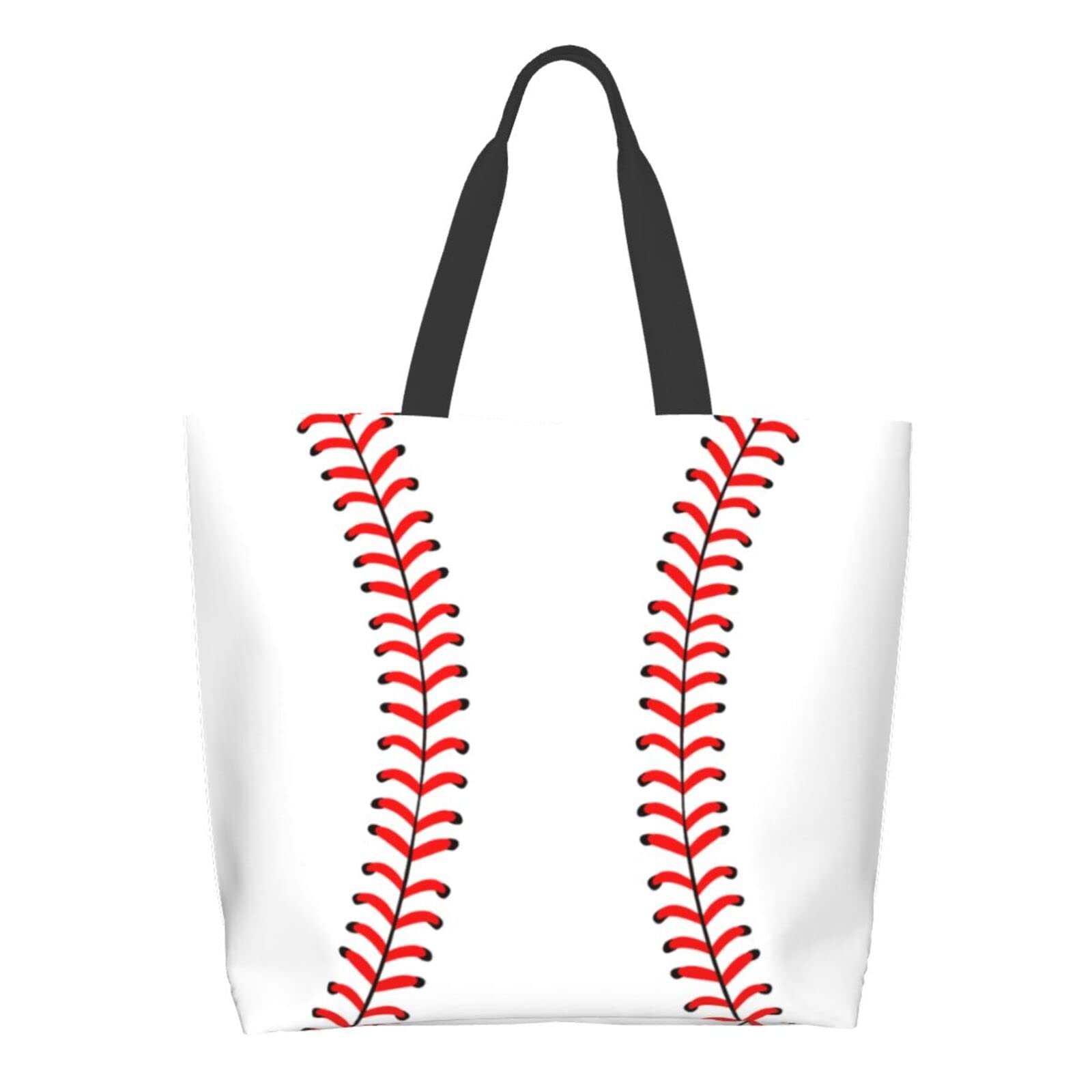 Xtmunole Baseball Tote Bag - Handbag, Shopping and Travel Bag for Sports Mom - Gifts for Women
