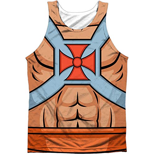 Tank Top: Masters Of The Universe- He-Man Costume Tee Size L