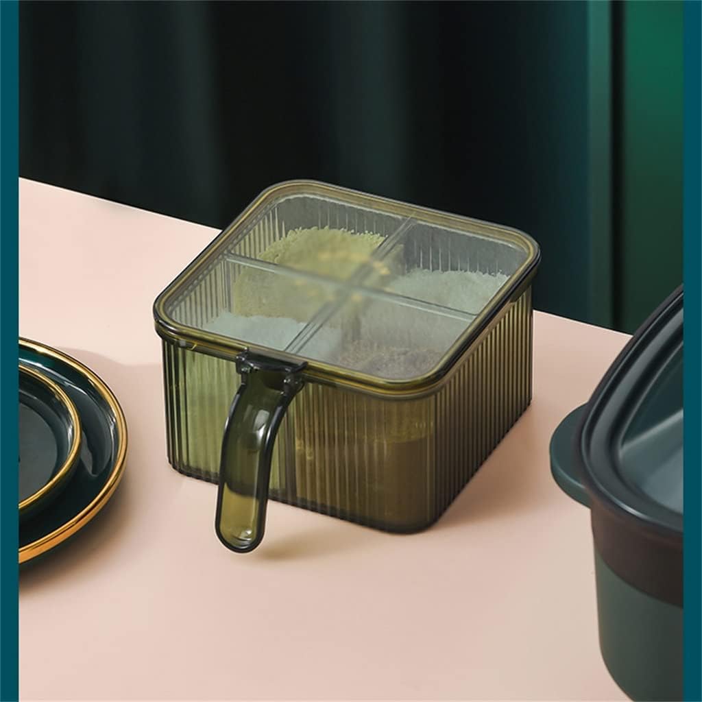 Kitchen seasoning box combination set monosodium glutamate salt pepper pot box household