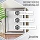JENOLITE Chrom Spray | Glatter Metallisch-Silberner Sprühlack | Chromfarbe für Metall, Holz, Kunststoff, Keramik | Multi-Oberflächen Sprühfarbe | Für Innen- & Außenbereich Geeignet | 400ml