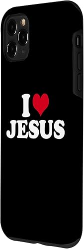Miniatura 2 de Funda para iPhone 11 Pro Max I Love Jesus