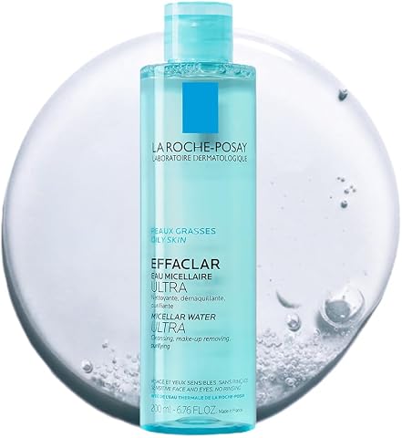 La Roche-Posay Effaclar Micellar Water Purifying Make-Up Remover And Face Cleanser 200ml