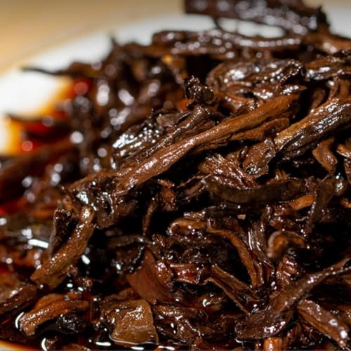 Té Pu-Erh Maduro Yunnan árbol antiguo de 500g: hojas sueltas con fragancia floral clásica 6