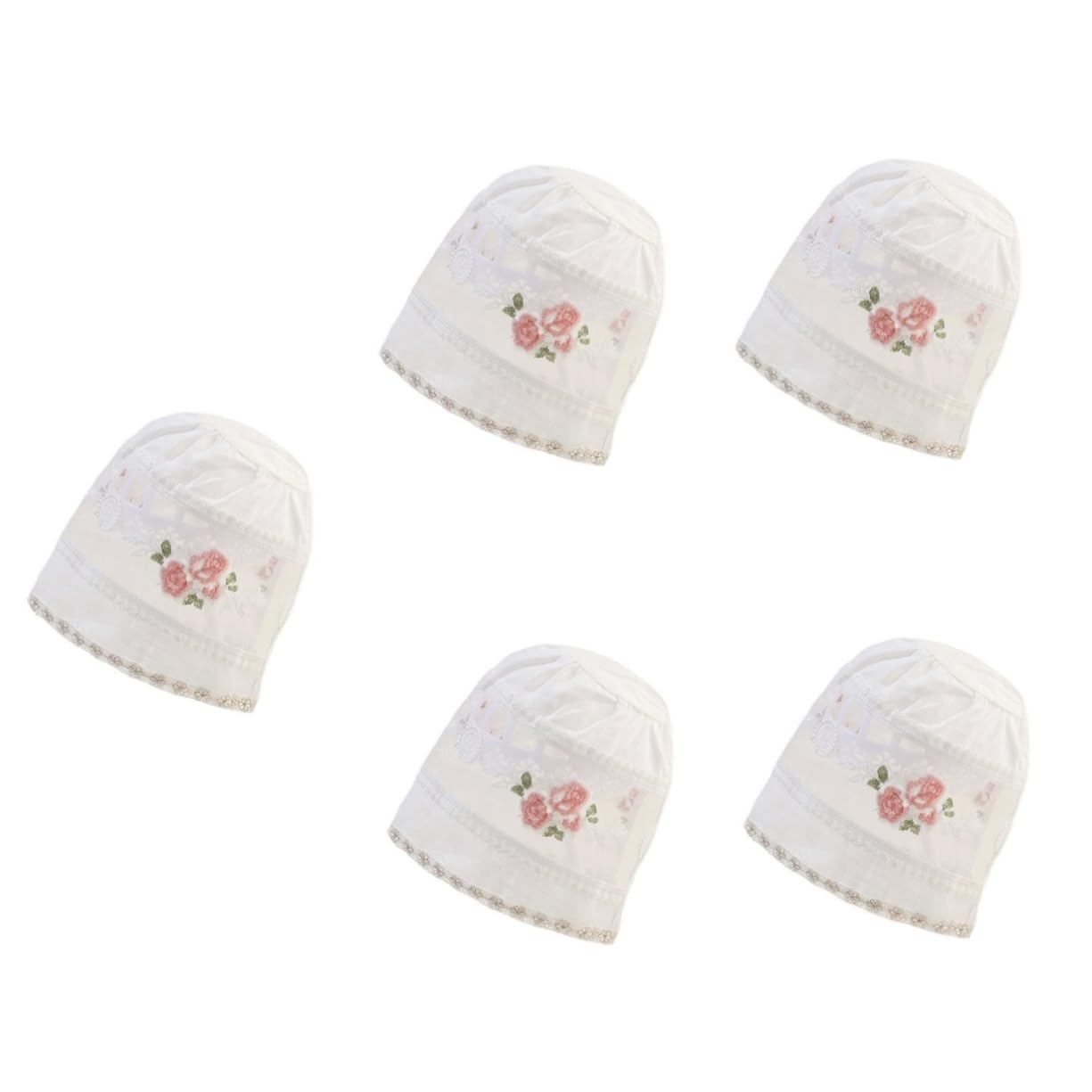 Cappello da Berretto Neonato Berretto da Estivo Berretto Foderato in Mussola Cappello da Bambina Cappello da Sole per Cappelli delle Ragazze Bianca Cotone