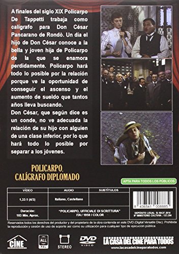 Policarpo, Calígrafo Diplomado