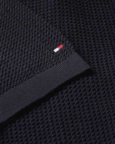 Tommy Hilfiger Men's Structured Knit Short Sleeve Regular Fit Overshirt4