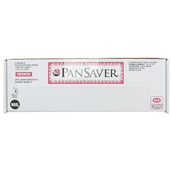 PanSaver Monolyn Bain Marie Pan Liner 6-7 qt Clear- 9 1/2"Dia x 8 1/5"D 100 Per Case