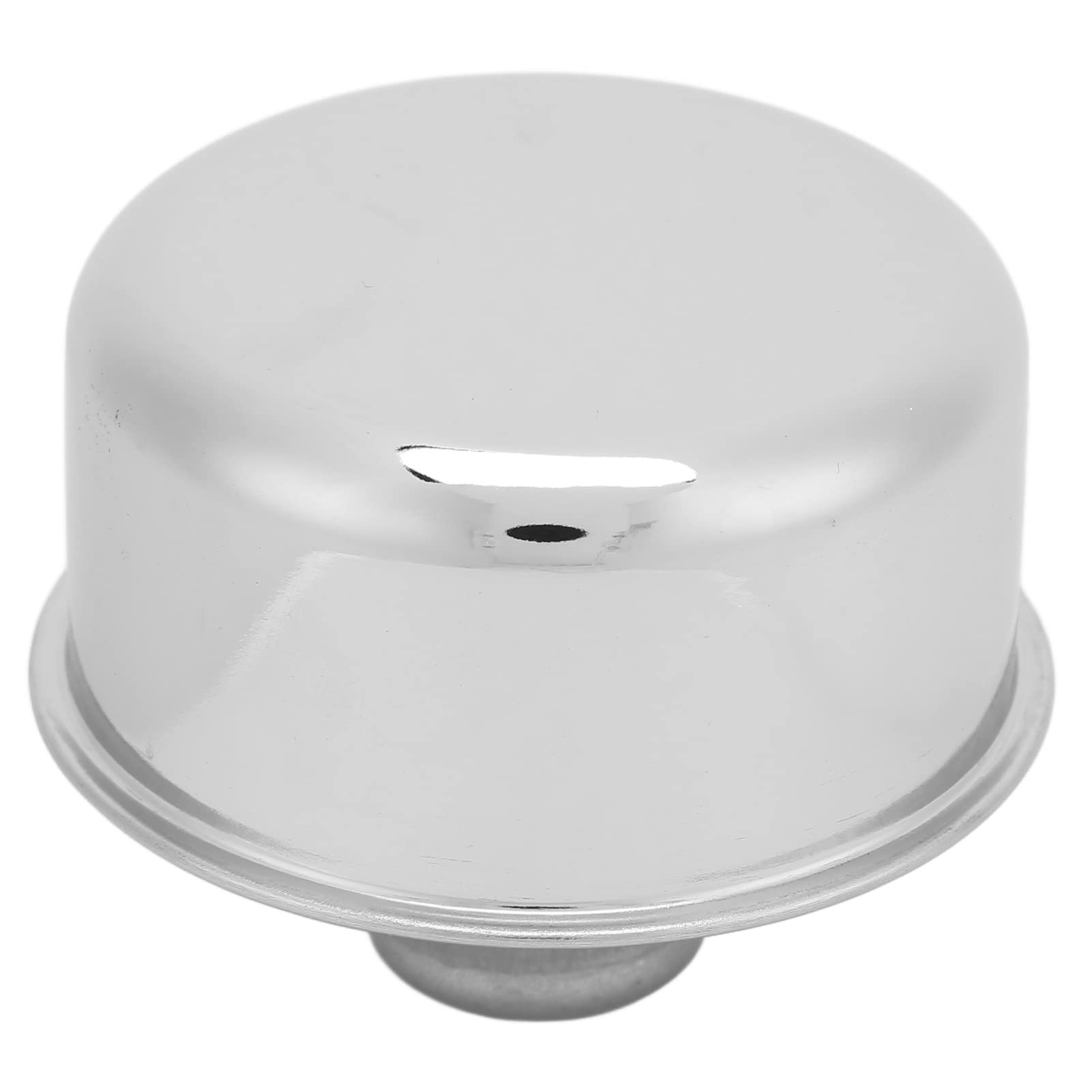 Yctze Sfiato del Coperchio della Valvola, Materiale in Acciaio, Resistente alla Corrosione, Adatto a Chevy 327 350 396, 454 302,351W 502, Facile Installare (Silver)