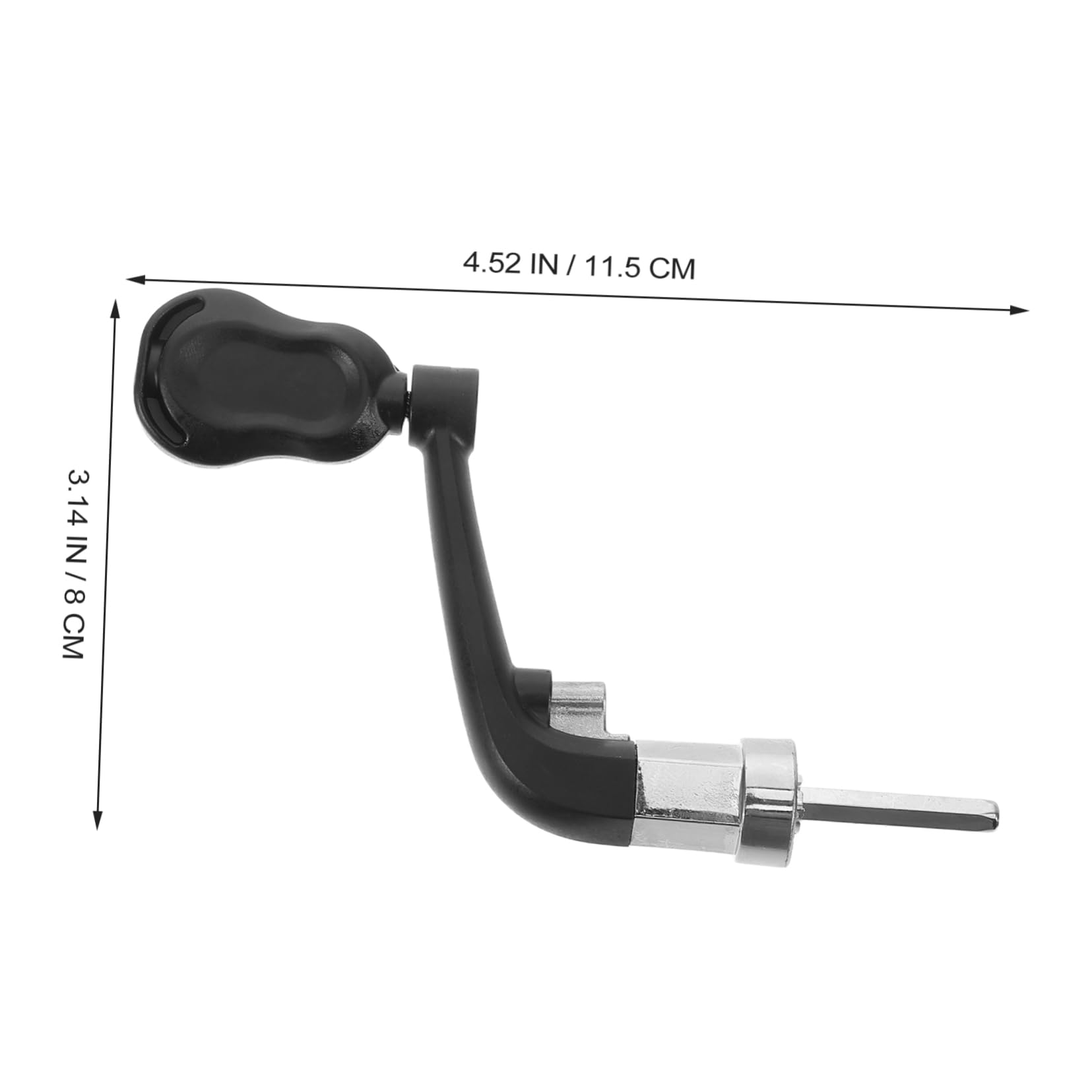 GRIRIW Fishing Reel Handle Grip Compact Replacement Knob Ergonomic Design for Versatile Compatibility with Various Fishing Reels for Baitcasting and Spinning Use