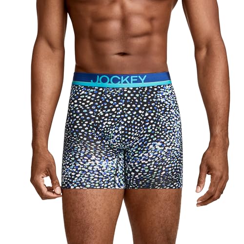 Image of Jockey Men's Underwear True Style 6 inch Boxer Brief - 3 Pack