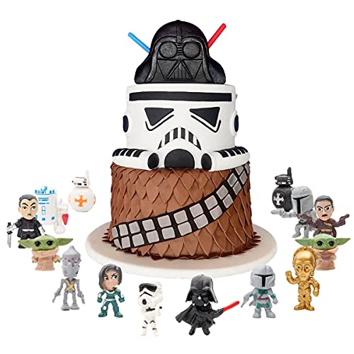 Shunhong 14Pcs Cake Topper For Star Wars,Theme Party Supplies For Star Wars , Children's Birthday Cake Decoration. #TOP5