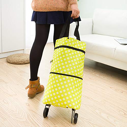 LICHUAN Einkaufstrolley Große Kapazität Tugboat Wagen Supermarkt Trolley-Tasche Haushalts-bewegliche Schlepper Bag 2-Rad… – Bild 7