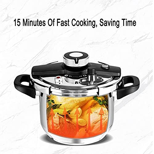 Pressure-Cooker-Stainless-SteelPremium-Explosion-Proof-High-Pressure-Cooking-Pot-Suitable-for-Gas-Stove-Induction-CookerSilver-6L