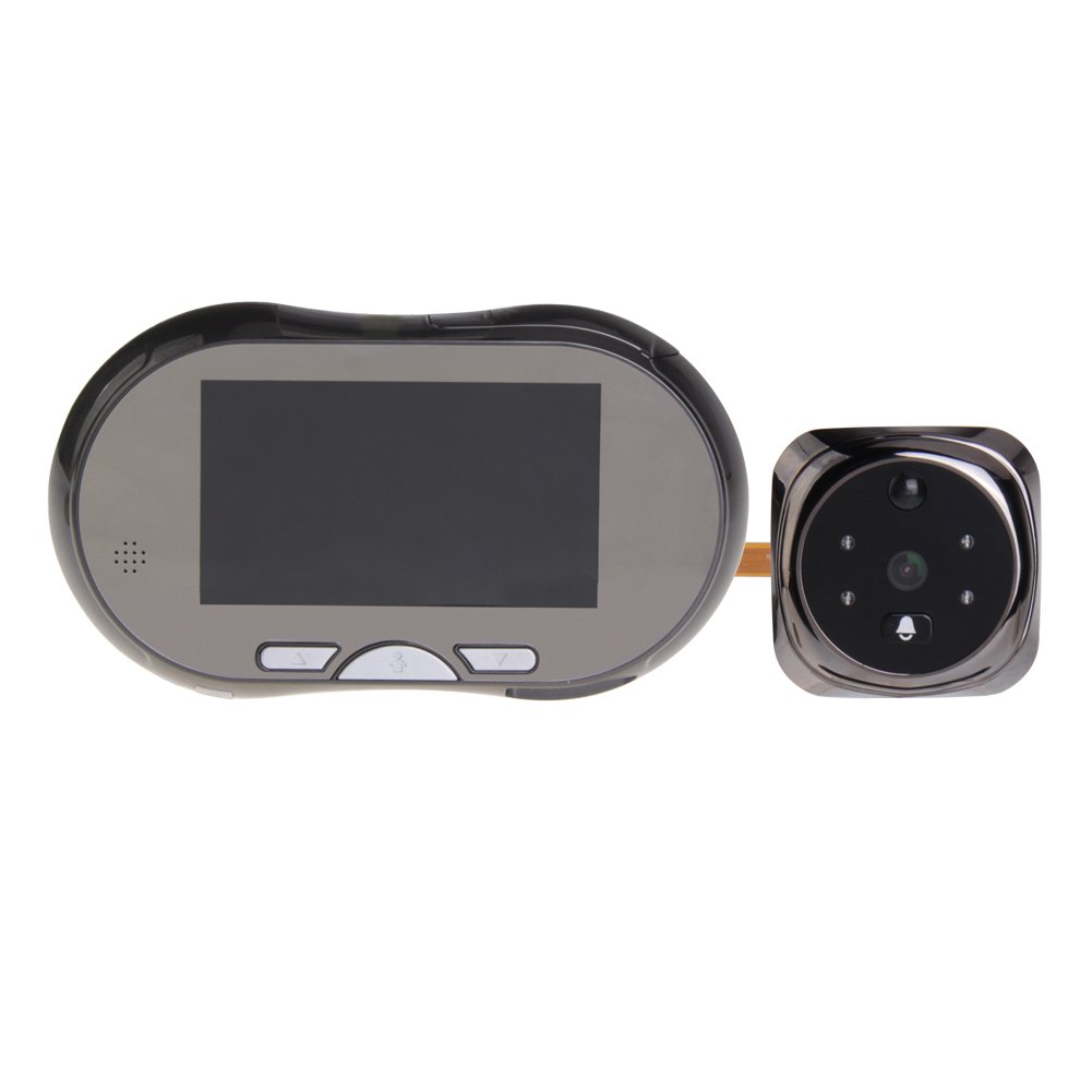 TEKMAGIC 3.5 " LCD Digital Mirilla Espectador de la Puerta Timbre de la Cámara de Vigilancia de Vídeo 150 ° Vista de Gran Angular