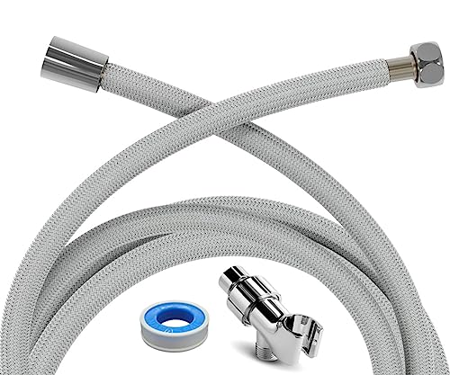 Coolang Eco Flex series 1 Shower Hose: A 59 inch Long, Non-Metal, and PVC-Free Hose. Experience its Lightweight design and Extraordinary Flexibility