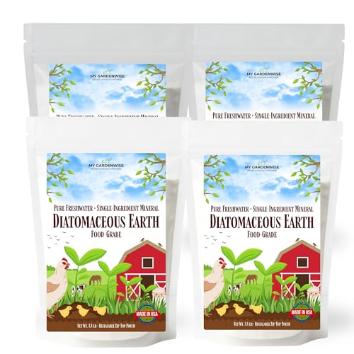 Image of Diatomaceous Earth Food Grade - Diatomaceous Earth (DE) Powder - Pets & Plants Safe - Made in USA (15.2 lb)
