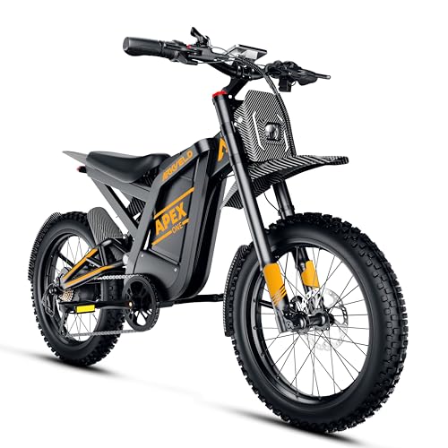 Electric-Dirt-Bike For Adults with Peak-3000W Brushless Motor and 48V 32AH...
