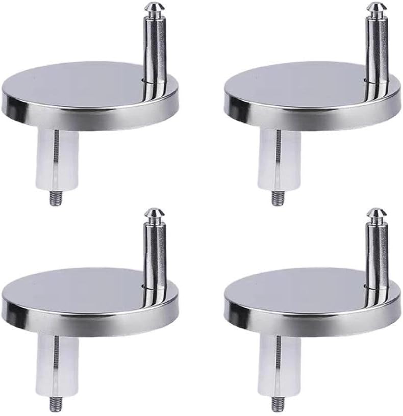 Upgraded Stainless Steel Toilet Seat Anchors Adjustable Length Toilet