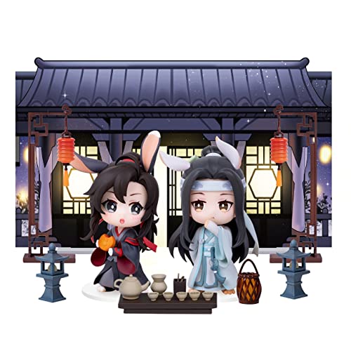 魔道祖師(まどうそし)宵烛宿月シリーズ 魏無羨&藍忘機 ABS&PVC製 塗装済み完成品 Q版フィギュア アニメ周辺 公式グッズ 魔道祖師(まどうそし)宵烛宿月シリーズ 魏無羨&藍忘機 ABS&PVC製 塗装済み完成品 Q版フィギュア アニメ周辺 公式グッズ