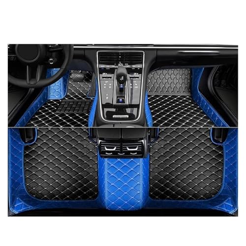 Tapis de sol anti-fouling en cuir étanche pour intérieur Hyundai Grand Starex LHD