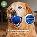 Shepatio Hundespielzeug - Interaktiver Hundeball, Self Moving Dog Ball für Hunde, Intelligentes Hundespielzeug mit 3 Spielmodi, Geburtstagsgeschenk, USB Wiederaufladbar (Blau)