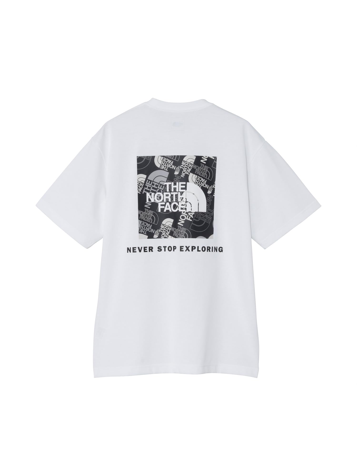 Amazon.co.jp: The North Face S/S Back Square Camouflage Logo Tee 