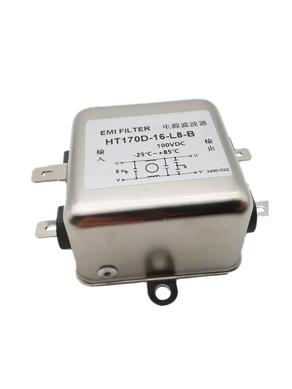 DC Power Filter HT170D-16-L8-B3 B2 10A 16A20A(HT170D-10-L8-B3 10A DC)