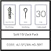 Gripple UL Approved Angel Swivel Female 1/4" Hanger, Sold 10/Zack Pack, Made in USA 9AL1-SF1/4W-HG-30FT