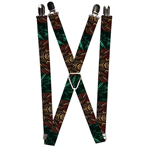 Buckle-Down Suspender - Tattoo Johnny Zombie King