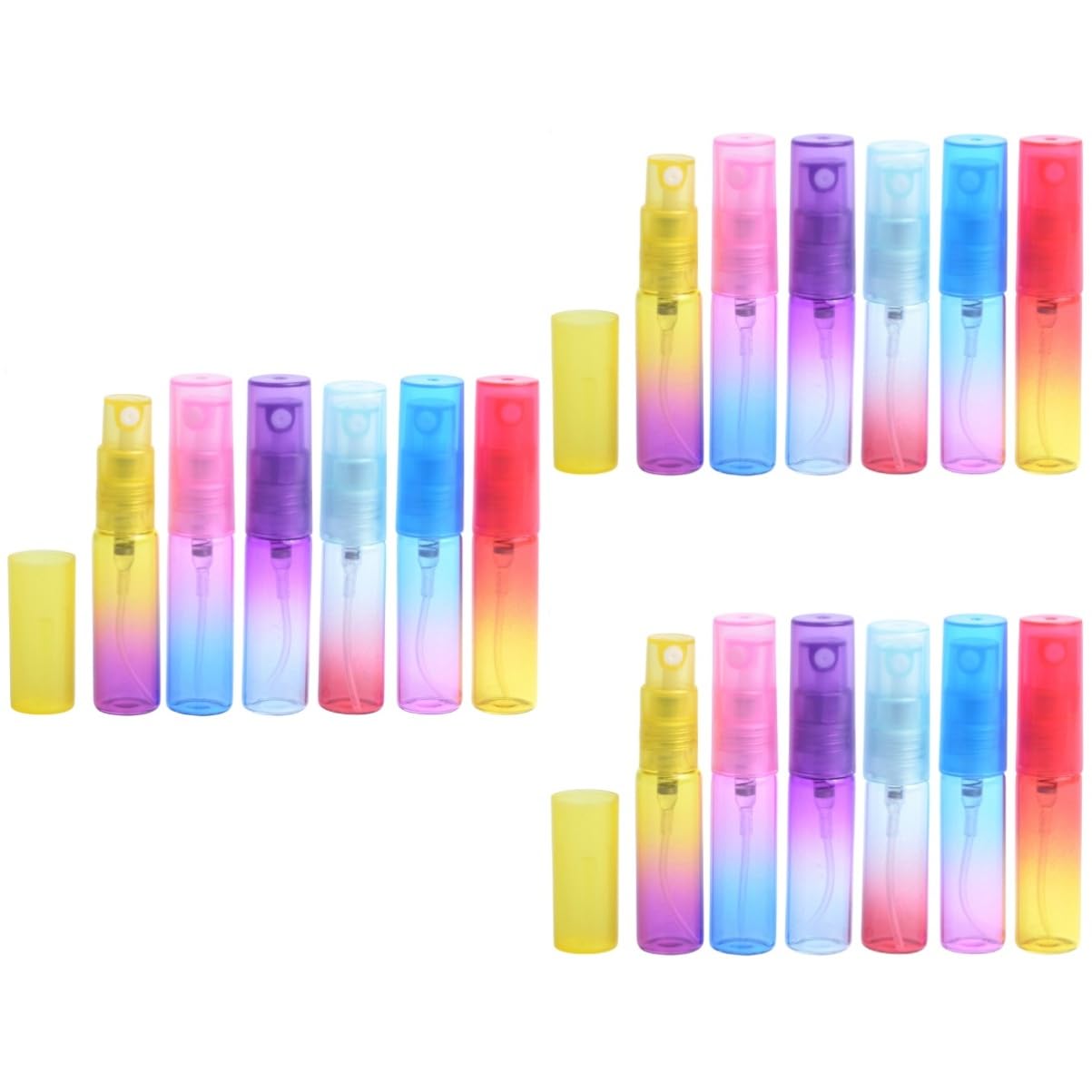 3 Juegos De Minibotellas Pulverizadoras De Perfume Para Viaje Reutilizables Para Cosméticos 12 Unidades