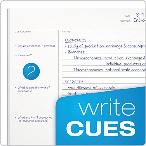 Oxford Focusnotes Writing Pad, 8-1/2" X 11-3/4", 50 Sheets (77103) #TOP3