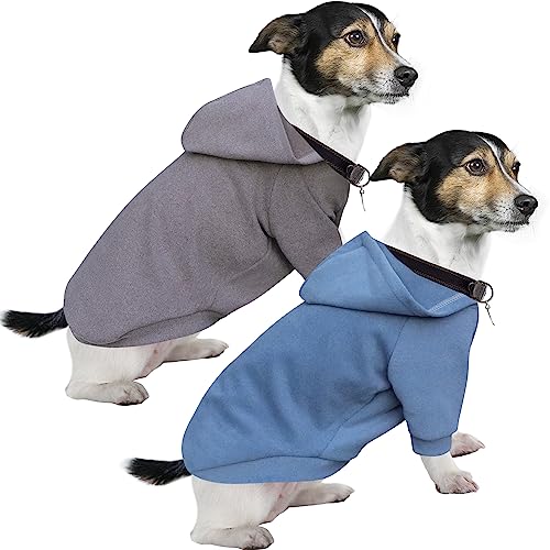 HuaLiSiJi Dog Hoodie Dog Sweatshirt Warm and Lightweight, With a Soft Texture