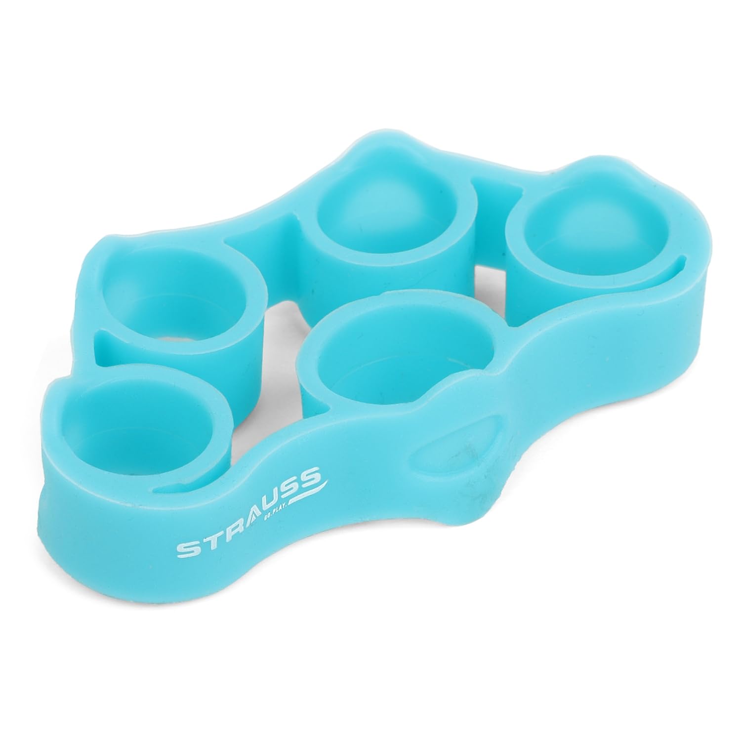 Strauss Finger Stretcher | Hand Strengthener for Carpal Tunnel Relief and Grip Strength | Silicone Finger Gripper and Finger Stretcher | Ideal for All Skill Levels, (Blue)-picture-36