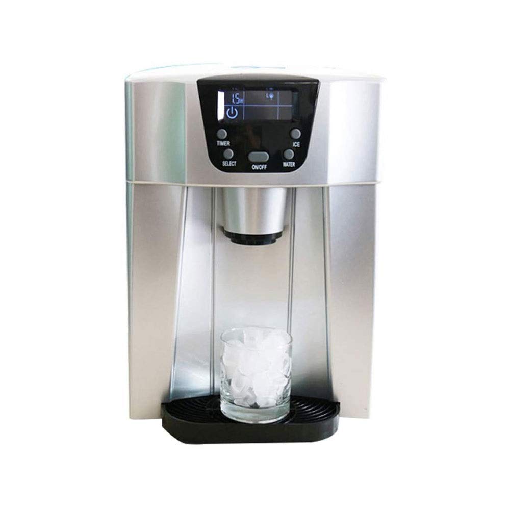 Ice Maker, Multifunctional Mini ice Maker with Automatic ice Drop for Consumer and Commercial use, Water Dispenser All-in-one.