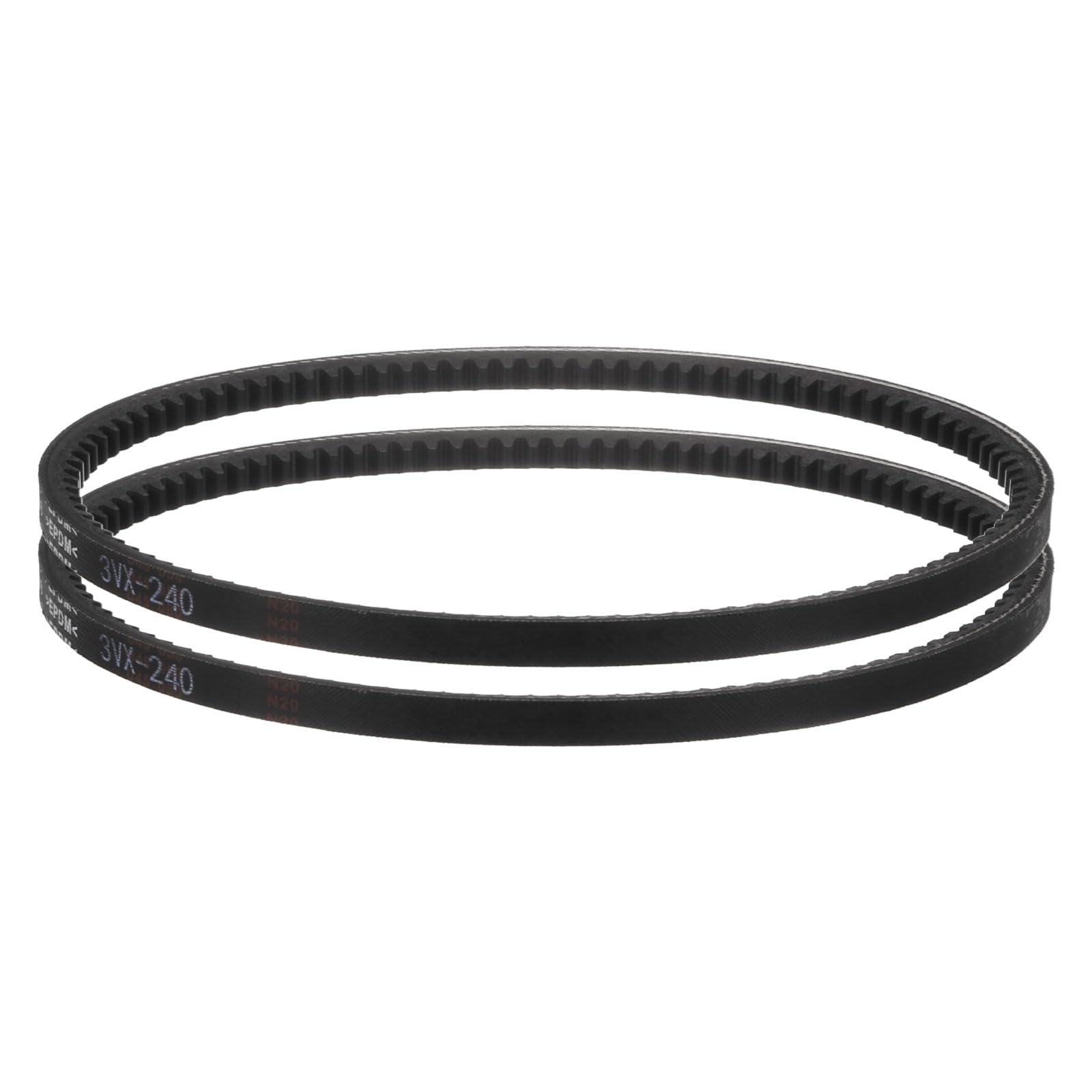 uxcell 2pcs 3VX425 Rubber V-Belt, Raw Edge Cogged Industrial V Belt 42.5" Length x 0.38" Width x 0.32" Thickness — Amazon image 16
