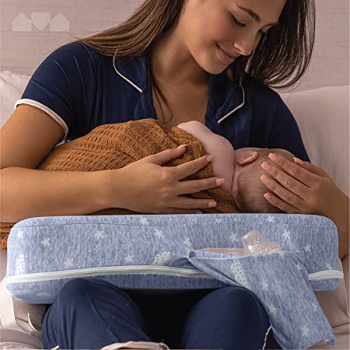 Milliard Premium Nursing Pillow For Breastfeeding, Memory Foam And Machine Washable With Unique Height Adjustable Feature For Best Comfort #TOP9