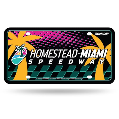 NASCAR plaque de voiture Talladega en métal robuste pour remplacer vos accessoires usés