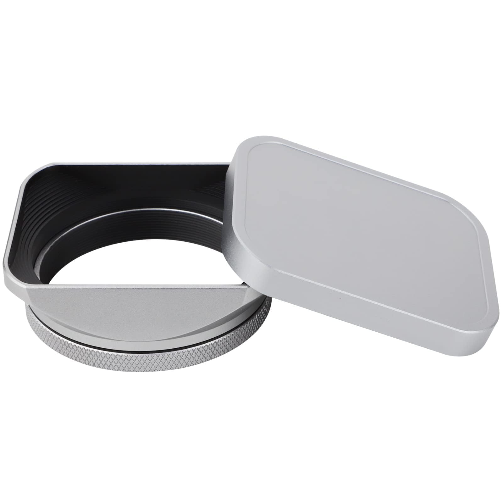 JJC Black Metal Square Lens Hood And Adapter Ring Kit For Fujifilm - View #7
