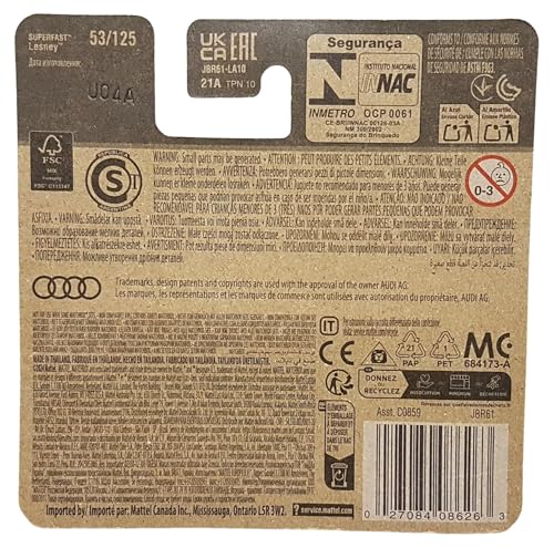 Matchbox - Audi TT RS Coupé 1:64 - Plateado miniatura 3
