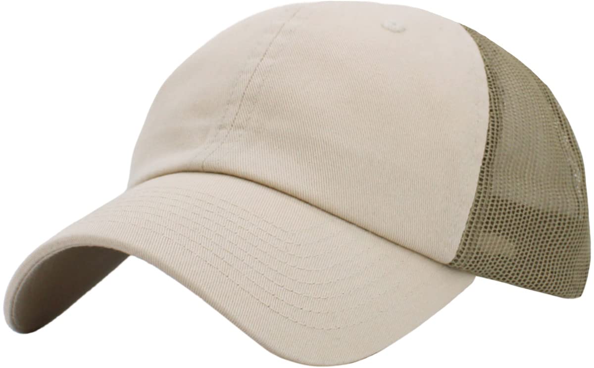 KBETHOS Original Classic Mesh Trucker Low Profile Baseball Cap Classic