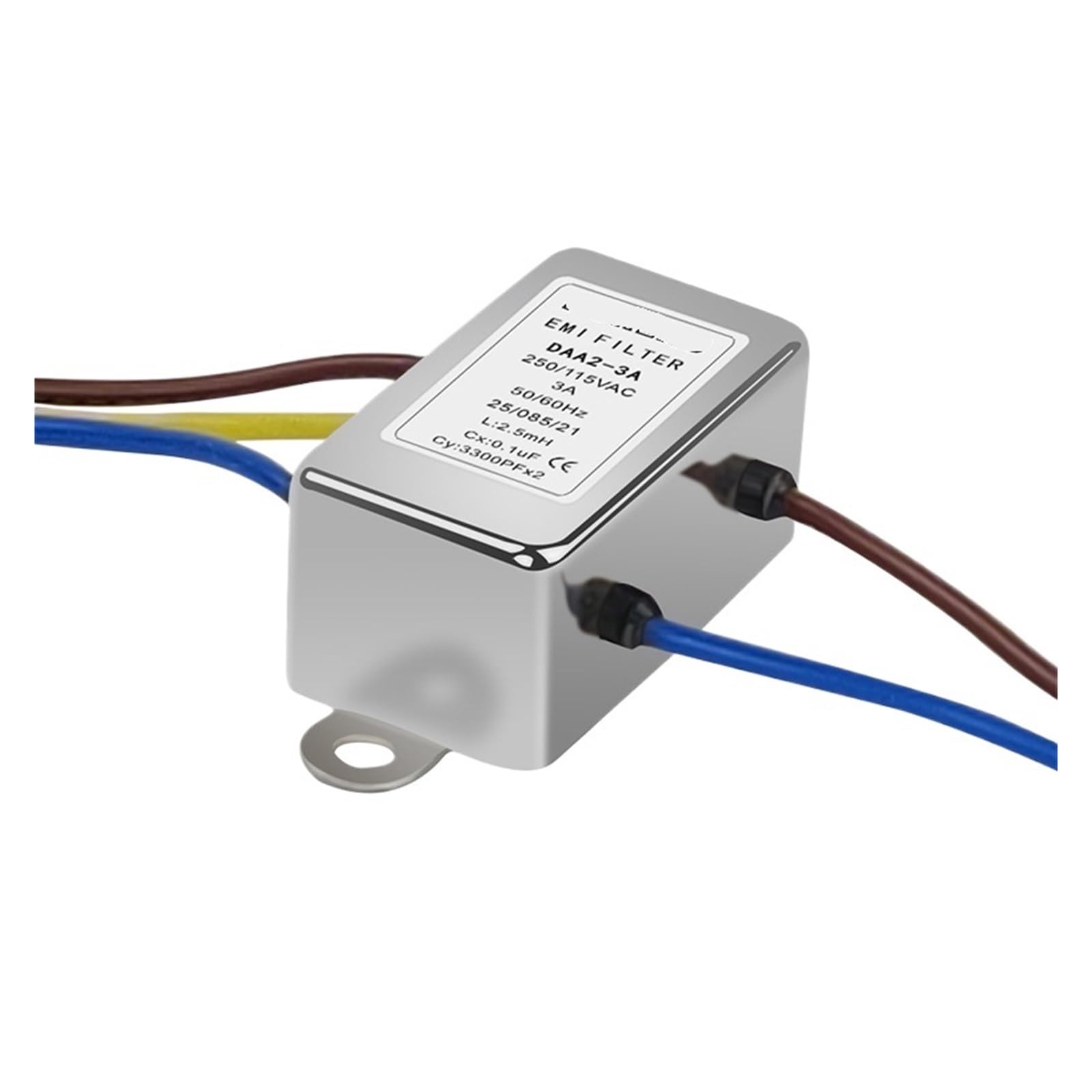Filtro DAA2-6A monofásico antiinterferencias 220V de fácil instalación