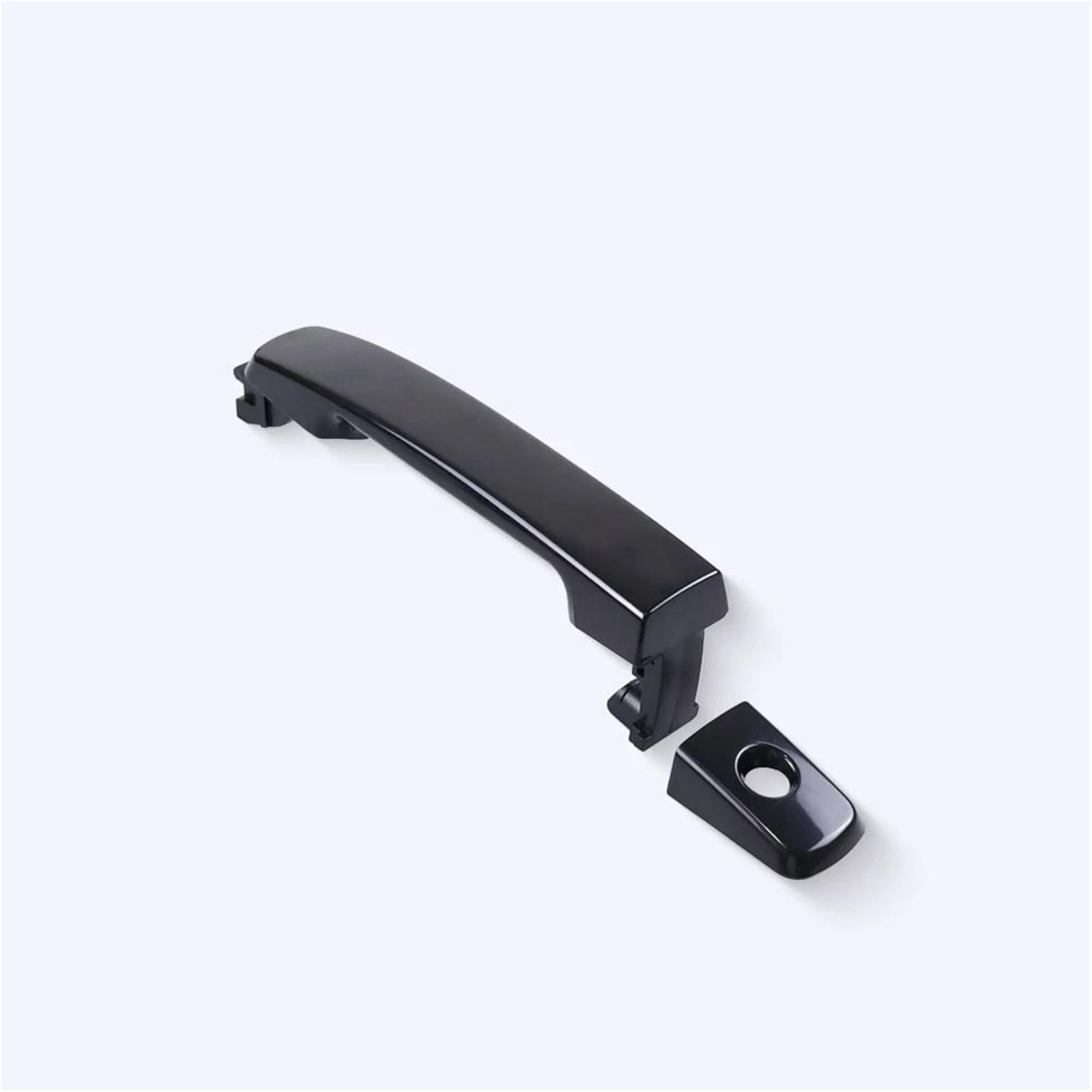 LMGBJJN Fit for Nisan Frontier Navara D40 2006-2014 Pathfiner R51 for Door Outer Handle Blakc(Handle with Hole Cap)