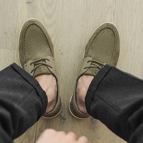 Men's Casual Slip On Loafers Comfortable Flat Walking Shoes for Everyday Wear Lightweight Breathable Flexible4
