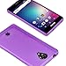 BLU R1 HD Case,[3 Pack] Teayoha [Black][Clear][Purple] Soft TPU Case for BLU R1 HD