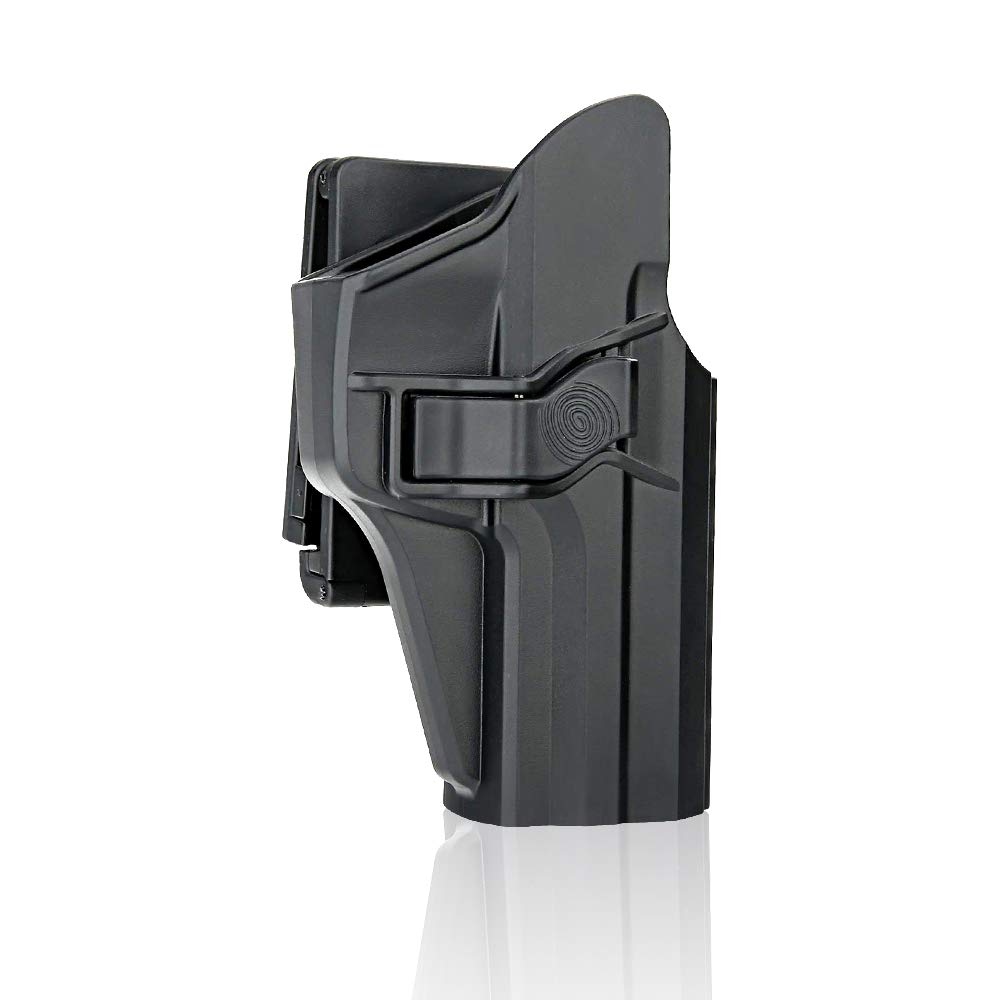 efluky HK Gürtelholster Holster Pistole HK USP Holster Fit H&K USP 9mm/.40 Full Size, Belt Clip 60° Einstellbar